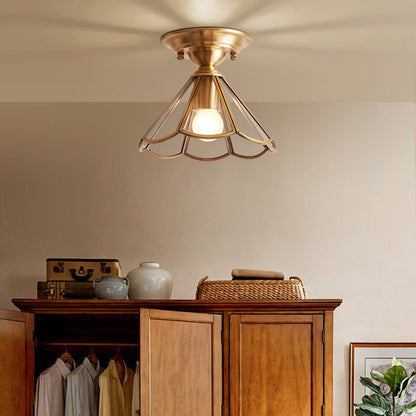 Luxury Gold Tone Ceiling Lamp Noxord
