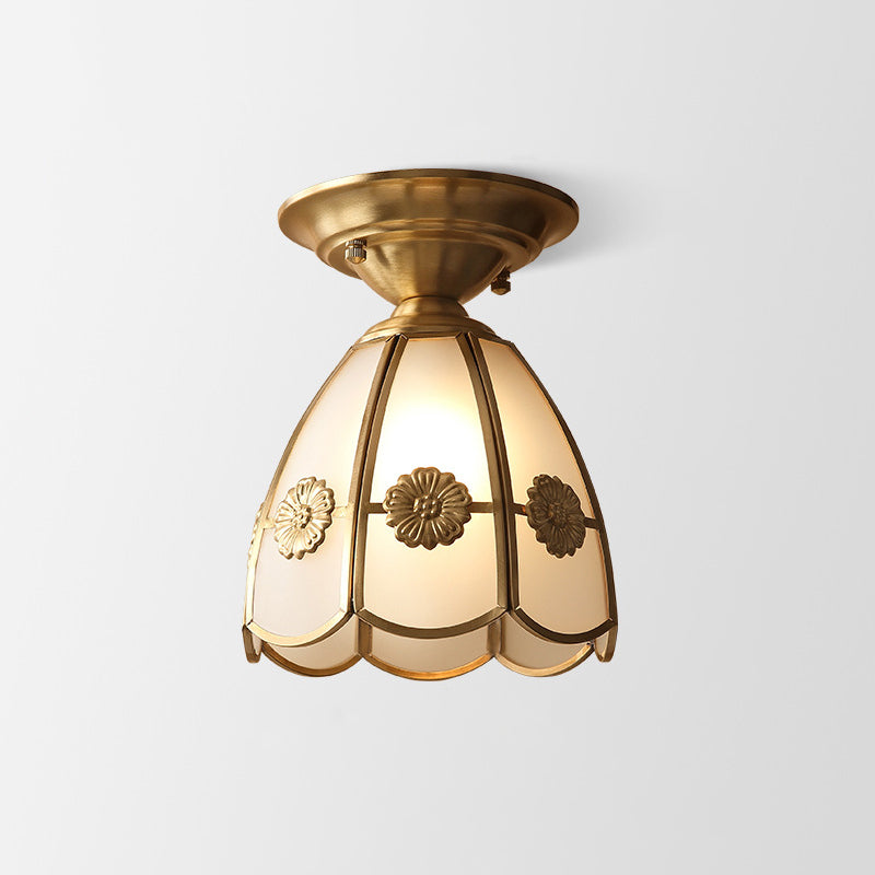 Luxury Gold Tone Ceiling Lamp Noxord