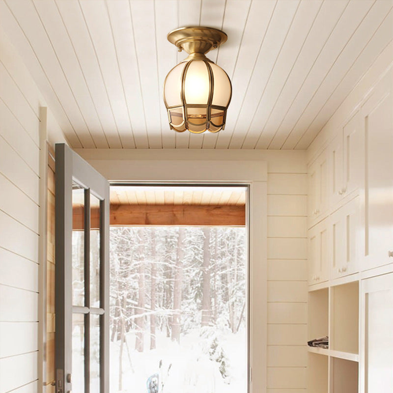 Luxury Gold Tone Ceiling Lamp Noxord