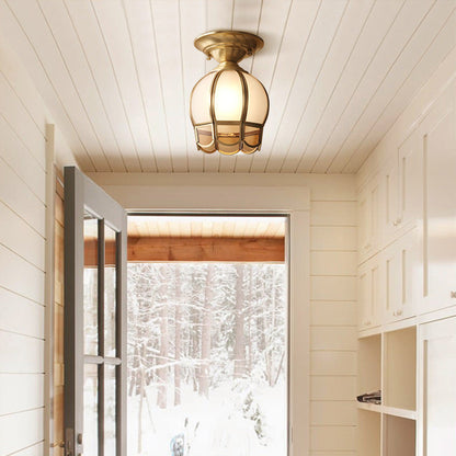 Luxury Gold Tone Ceiling Lamp Noxord