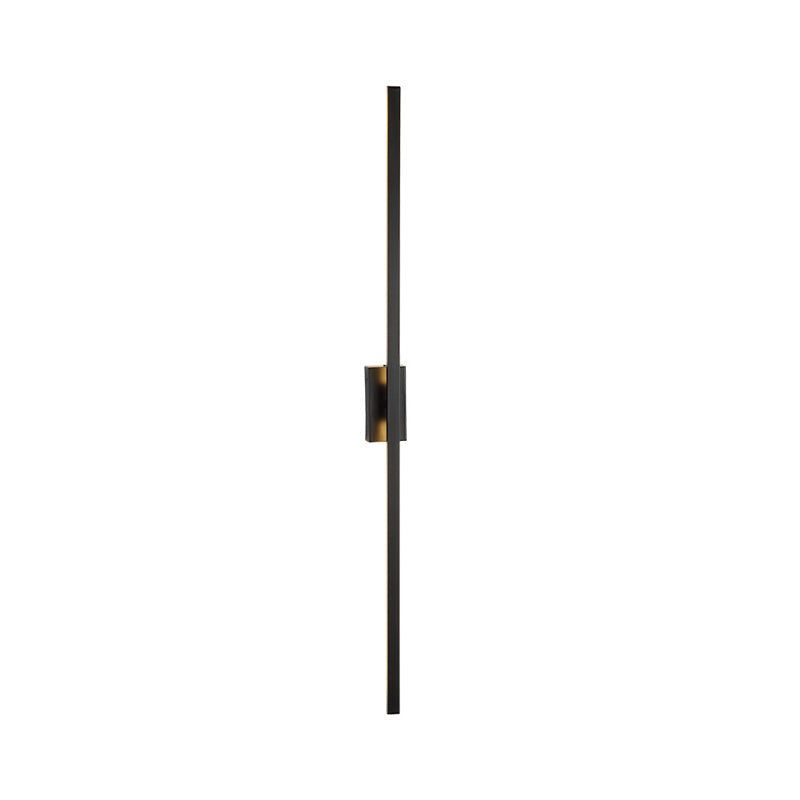 Slim Modern Black LED Wall Sconce Light Fixtures - Cofik