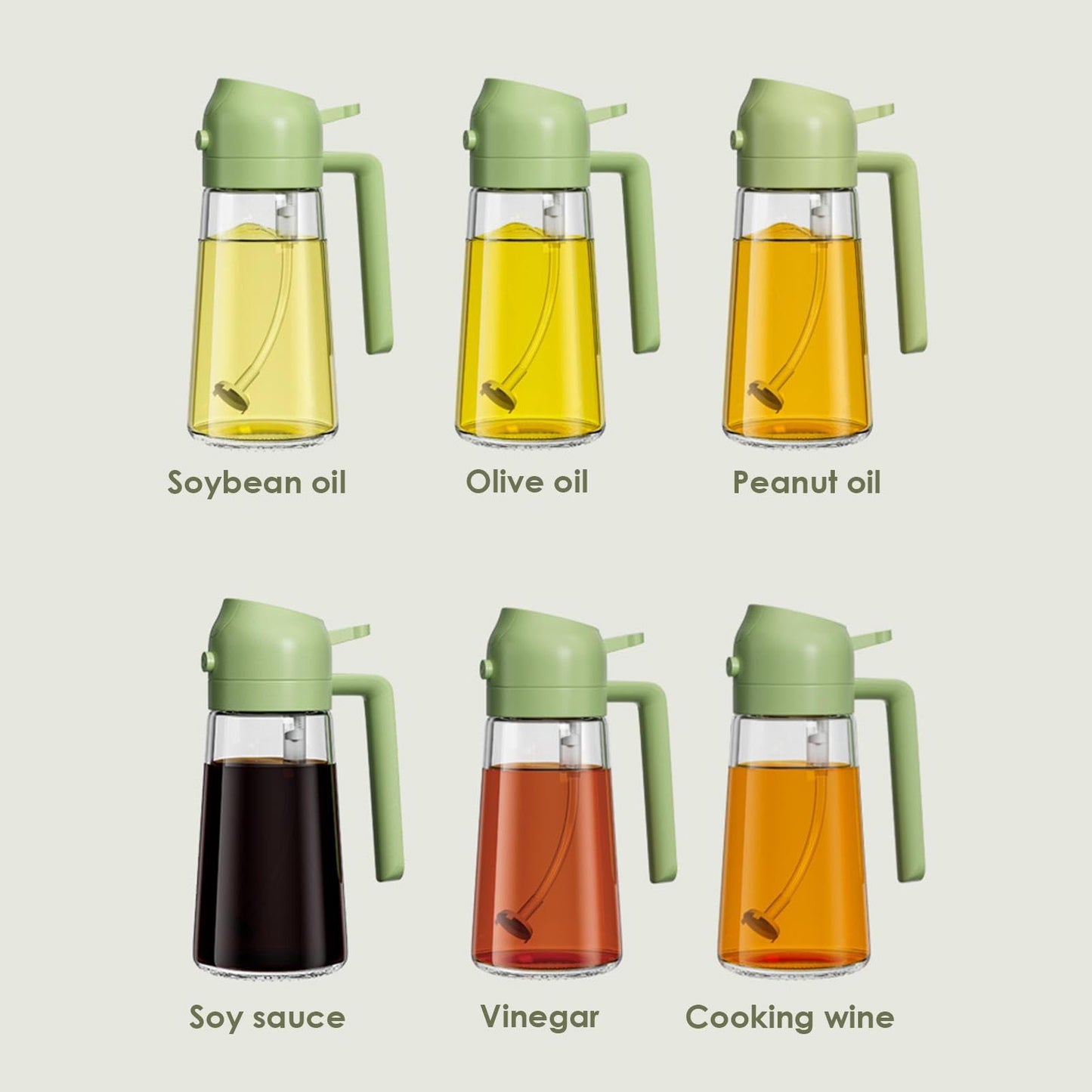 Easy Pour Dual Oil Spray Bottle
