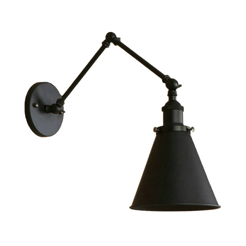 Rustic Metal Wall Sconce Light for Bedroom
