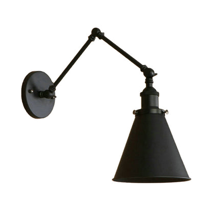Rustic Metal Wall Sconce Light for Bedroom