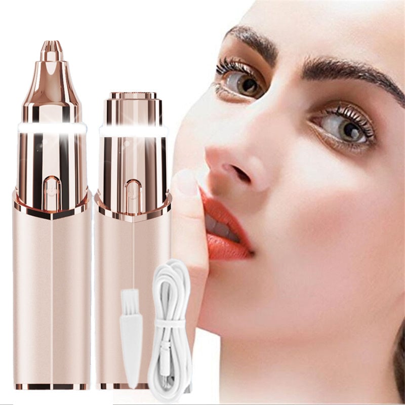 Rechargeable Dual Eyebrow Shaper Trimmer