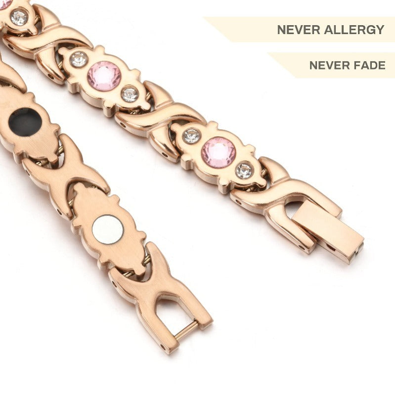 Luxurious Rose Gold Clasp Bracelet
