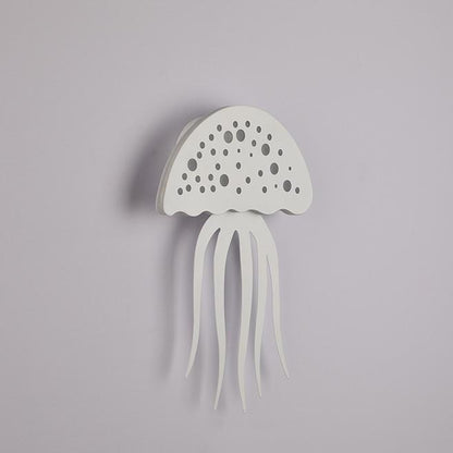 Stylish 1-Light LED Jellyfish Wall Lamp