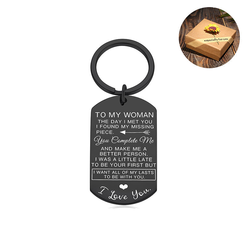 Memorable Keychain With You Forever