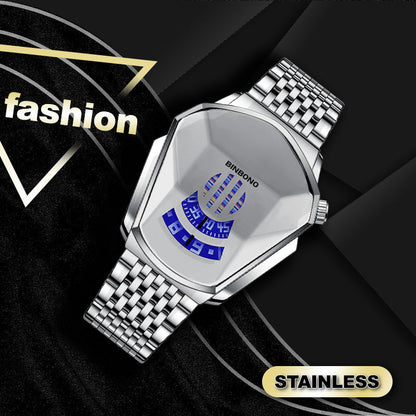 Men's Luxury Quartz Diamond Watch