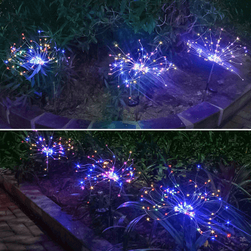 Outdoor Solar String Lights Copper Wire Fairy Lights