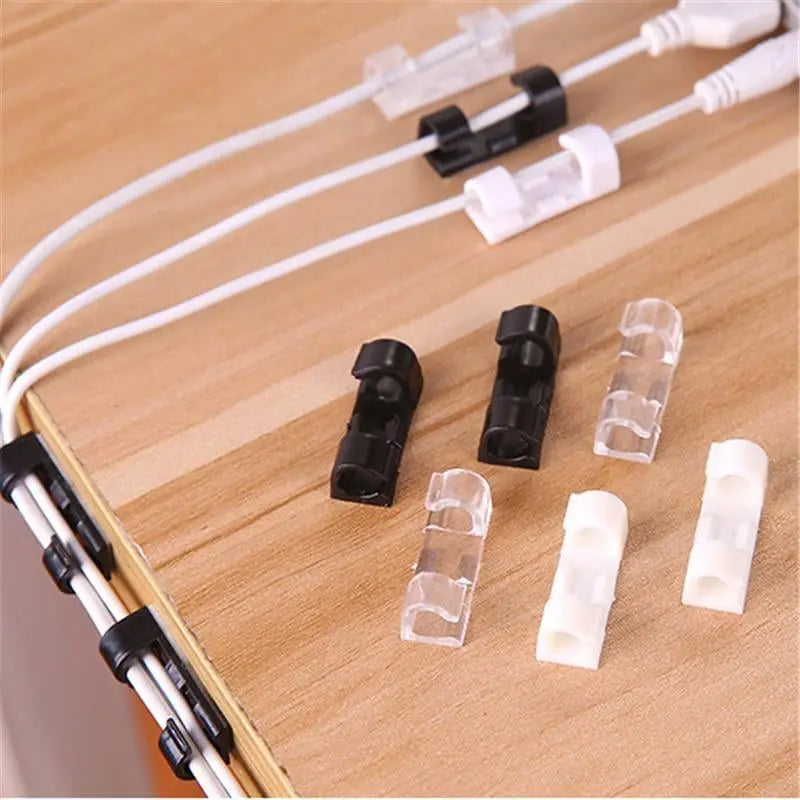 Cofik | 20-piece Cord Organizer for Clutter-Free Space