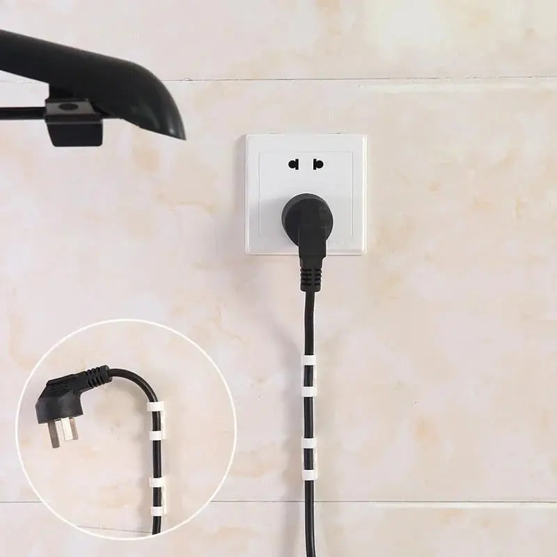 Cofik | 20-piece Cord Organizer for Clutter-Free Space