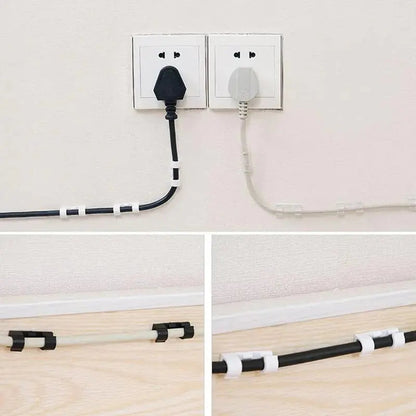 Cofik | 20-piece Cord Organizer for Clutter-Free Space