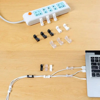 Cofik | 20-piece Cord Organizer for Clutter-Free Space