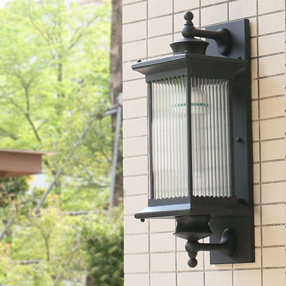 Outdoor Vintage Glass Wall Lamp - Cofik