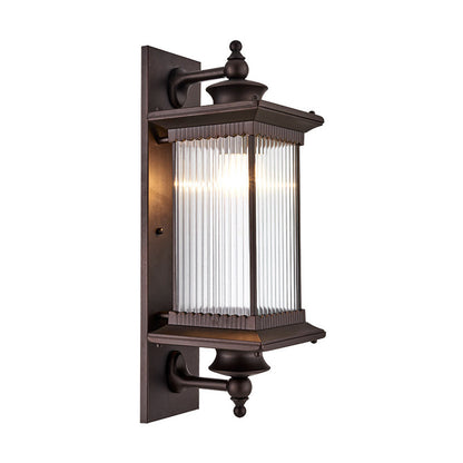 Outdoor Vintage Glass Wall Lamp