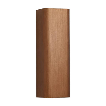 Contemporary LED Wall Sconce Light in Gold Bronze Finish