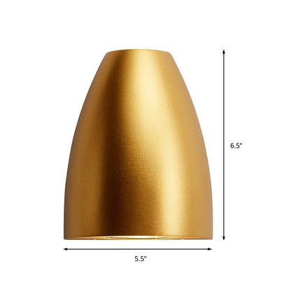 Sleek Metal LED Wall Sconce Light