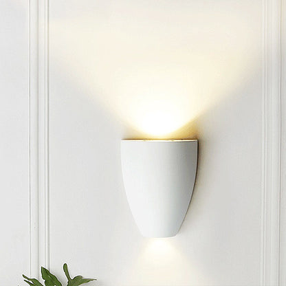 Sleek Metal LED Wall Sconce Light
