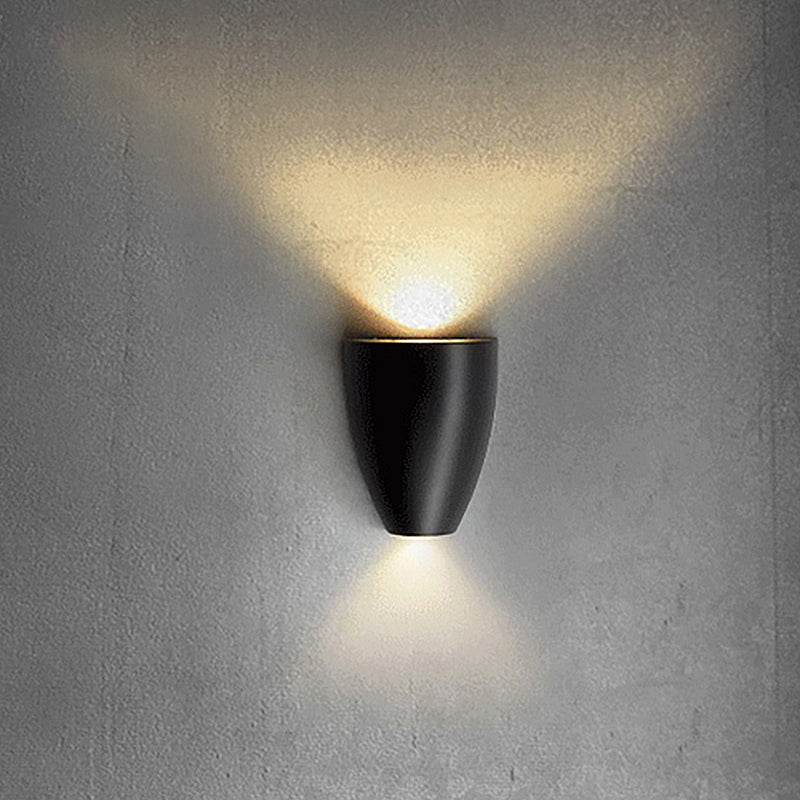 Sleek Metal LED Wall Sconce Light