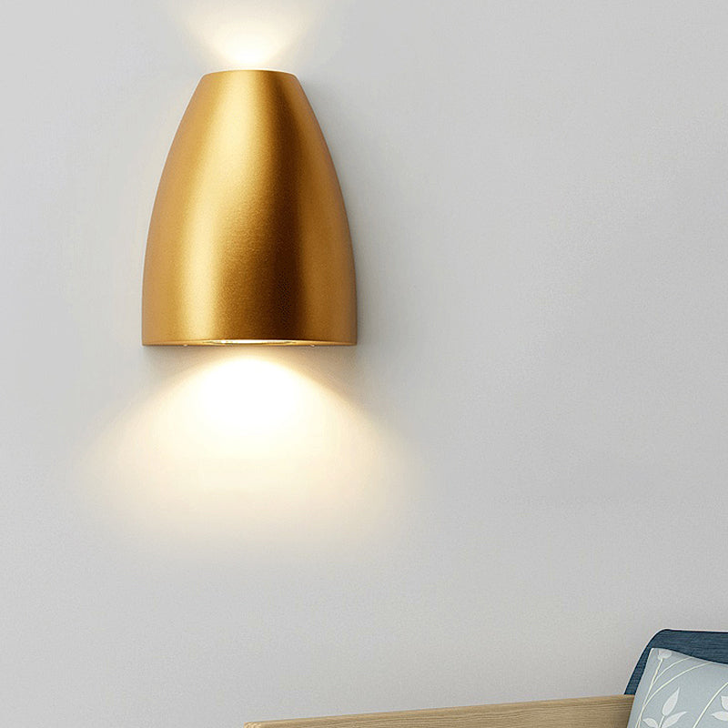 Sleek Metal LED Wall Sconce Light
