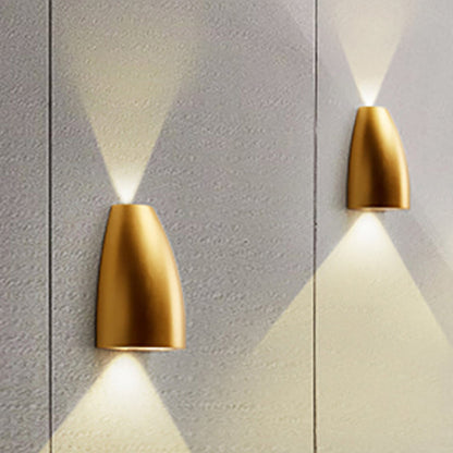 Sleek Metal LED Wall Sconce Light