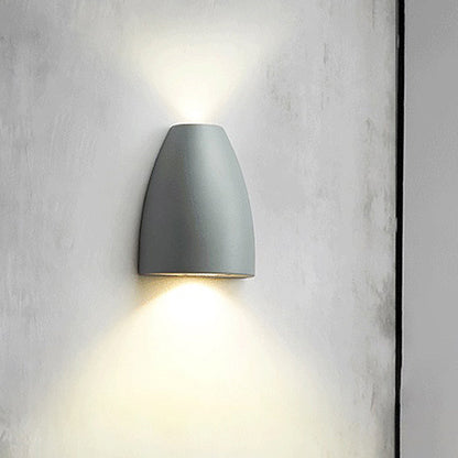 Sleek Metal LED Wall Sconce Light