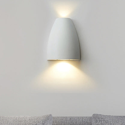 Sleek Metal LED Wall Sconce Light