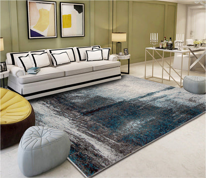 Colorful Modern Non-Slip Living Room Rug