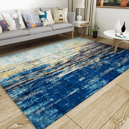 Colorful Modern Non-Slip Living Room Rug