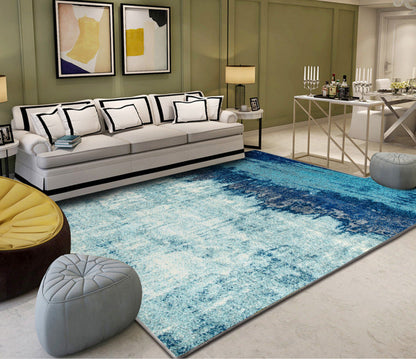 Colorful Modern Non-Slip Living Room Rug - Cofik