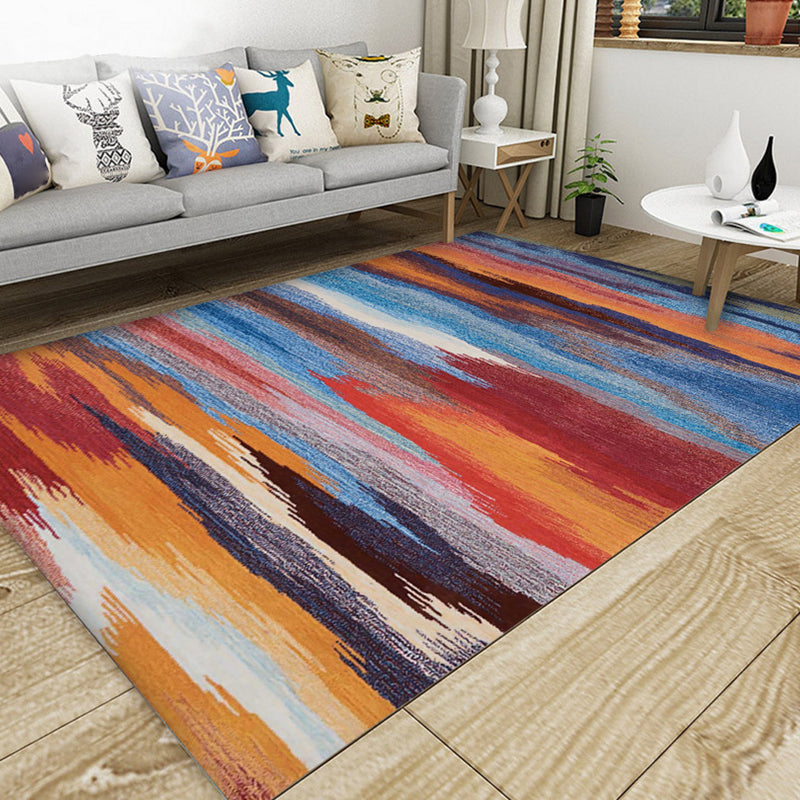 Colorful Modern Non-Slip Living Room Rug