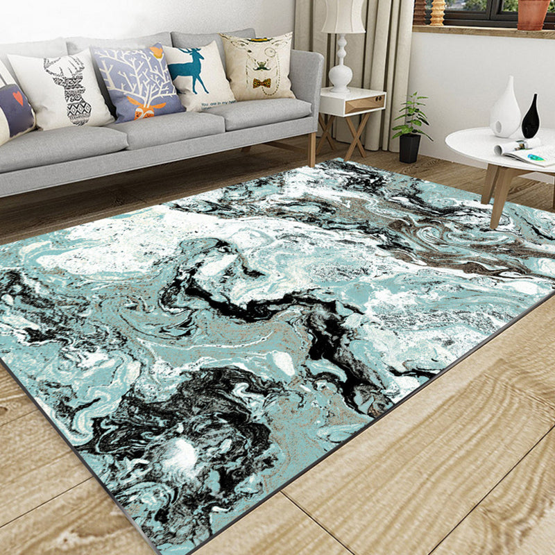 Colorful Modern Non-Slip Living Room Rug