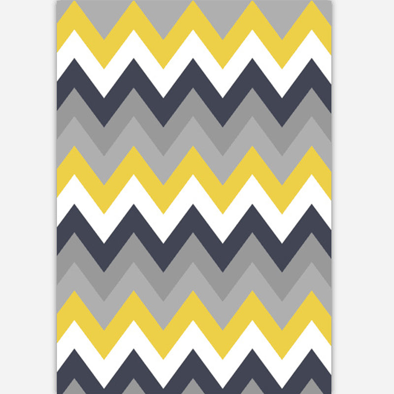 Colorful Modern Non-Slip Living Room Rug