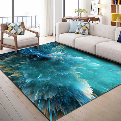 Colorful Modern Non-Slip Living Room Rug