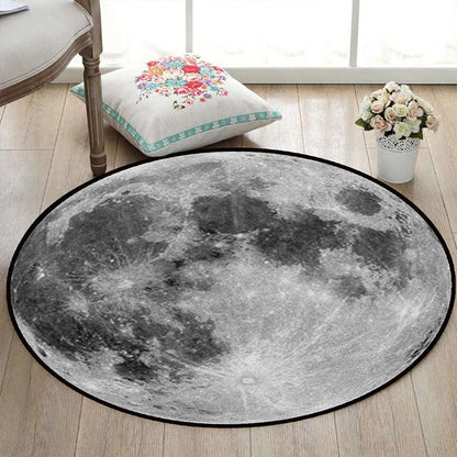 Colorful Space Theme Kids Rug Soft Non-Slip Carpet