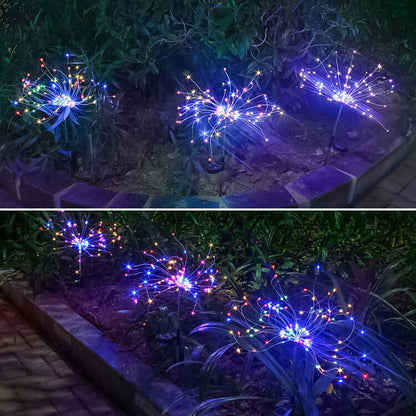 Outdoor Solar String Lights Copper Wire Fairy Lights