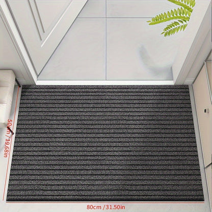 Waterproof Outdoor Door Mat with Stripes - Cofik
