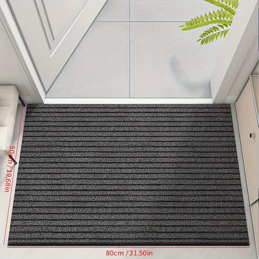 Waterproof Outdoor Door Mat with Stripes - Cofik