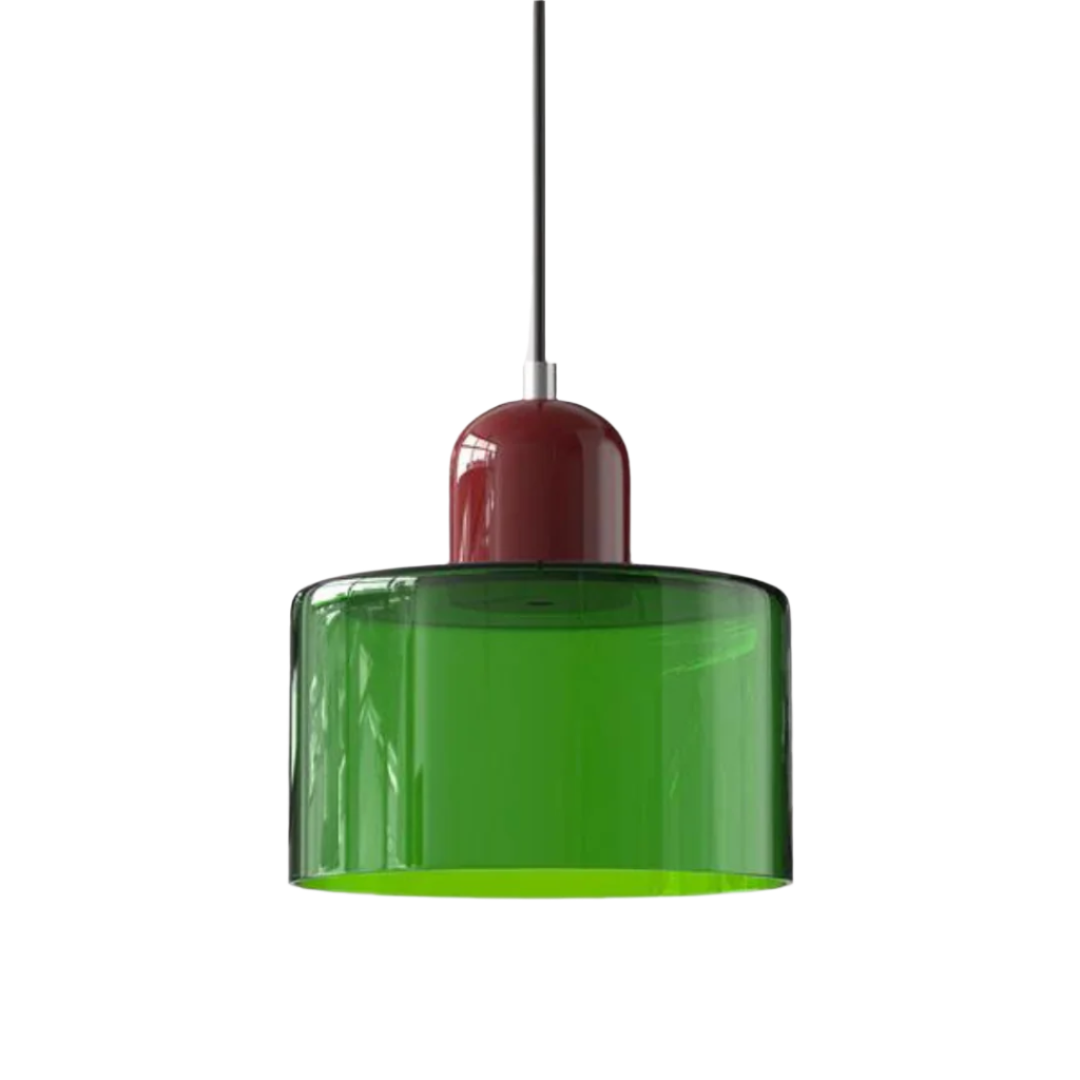 Stylish Round Glass Pendant Light