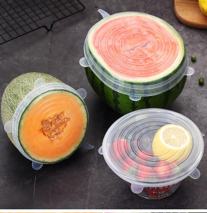 Reusable Silicone Food Covers Set - Cofik