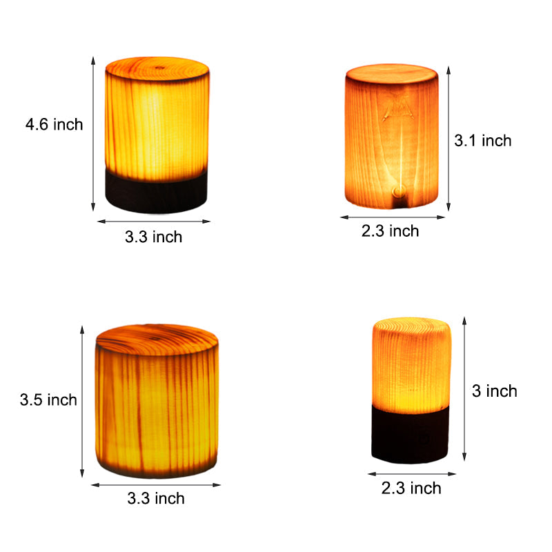 Portable LED Desk Lamp with USB Rechargeable Touch Control
