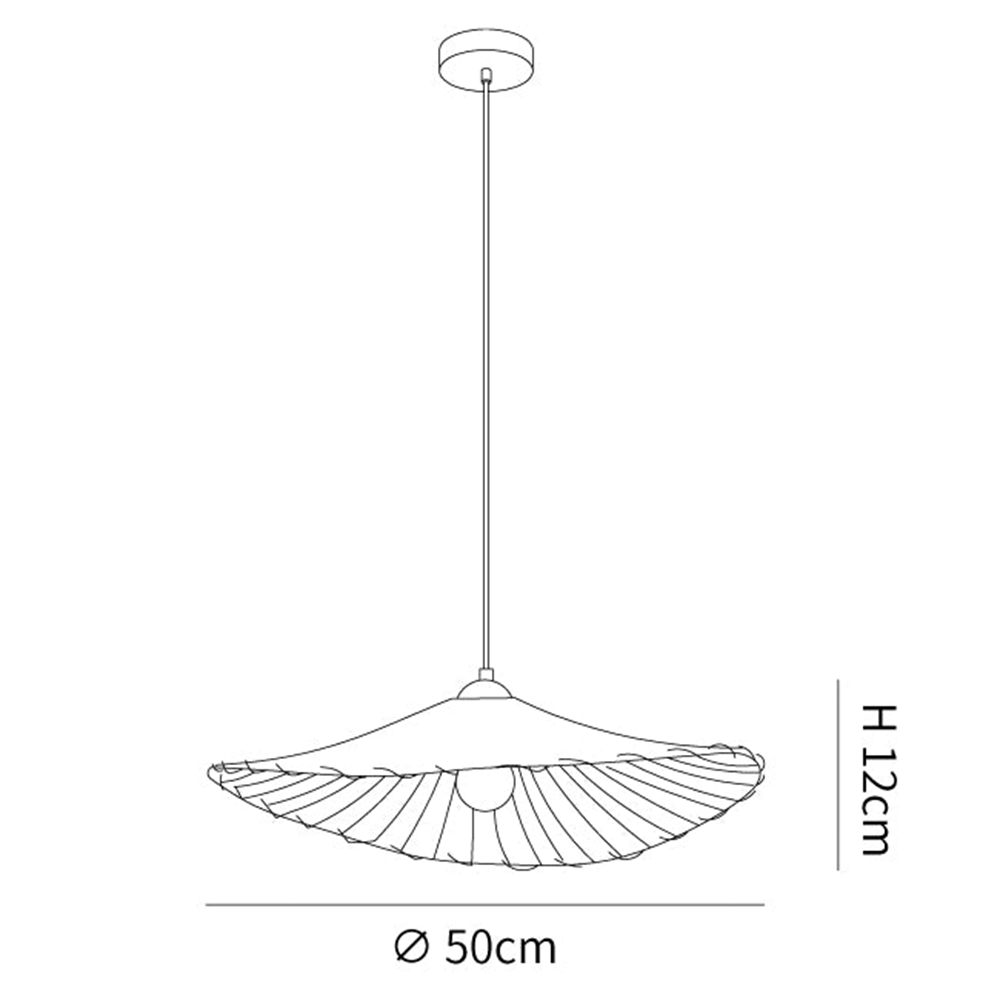 Unique Floral Pendant Lamp