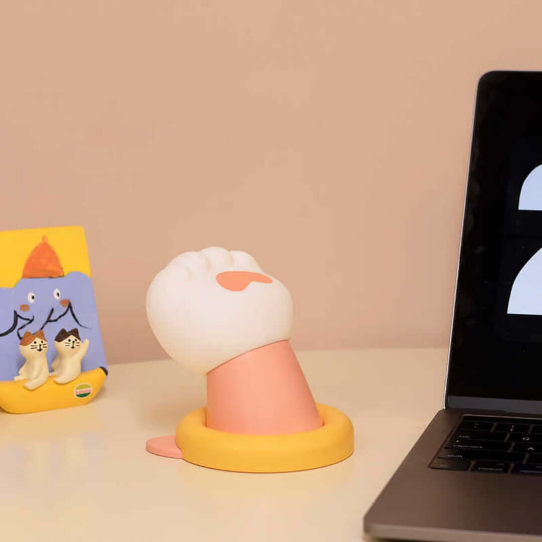 Table Lamp Cute Cat Design Dimmable Touch Light
