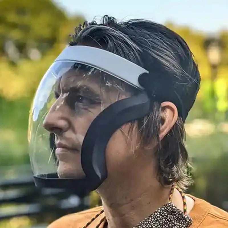Clear Protective Full Face Guard Mask