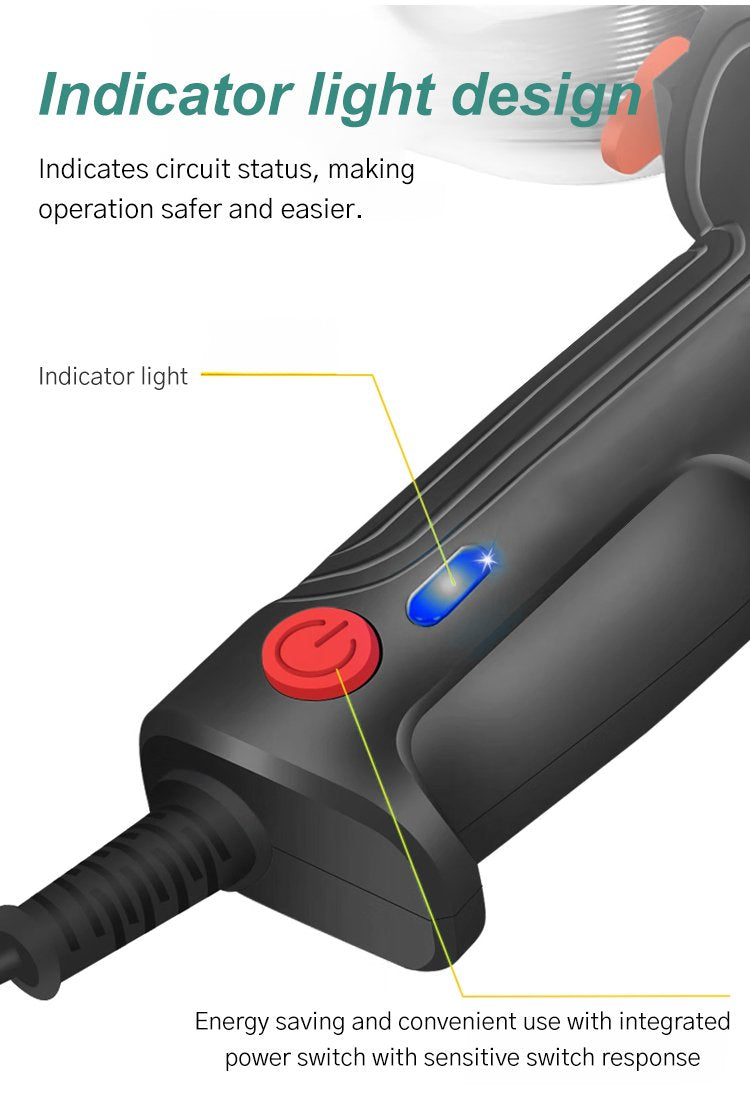 Fast Electric Welder & Cutter with Comfort Grip