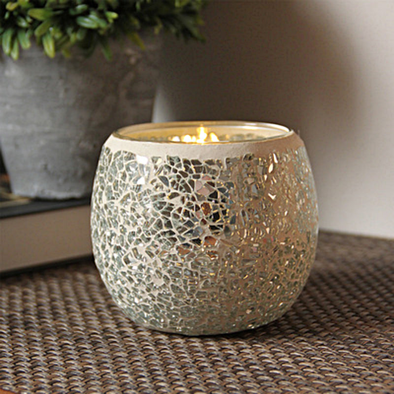 Vintage Glass Candle Tealight Holder