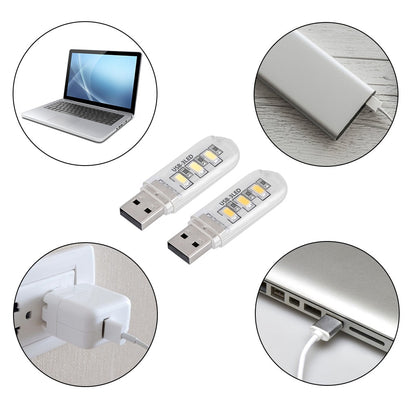 Compact Plug in LED Bedside Lamp