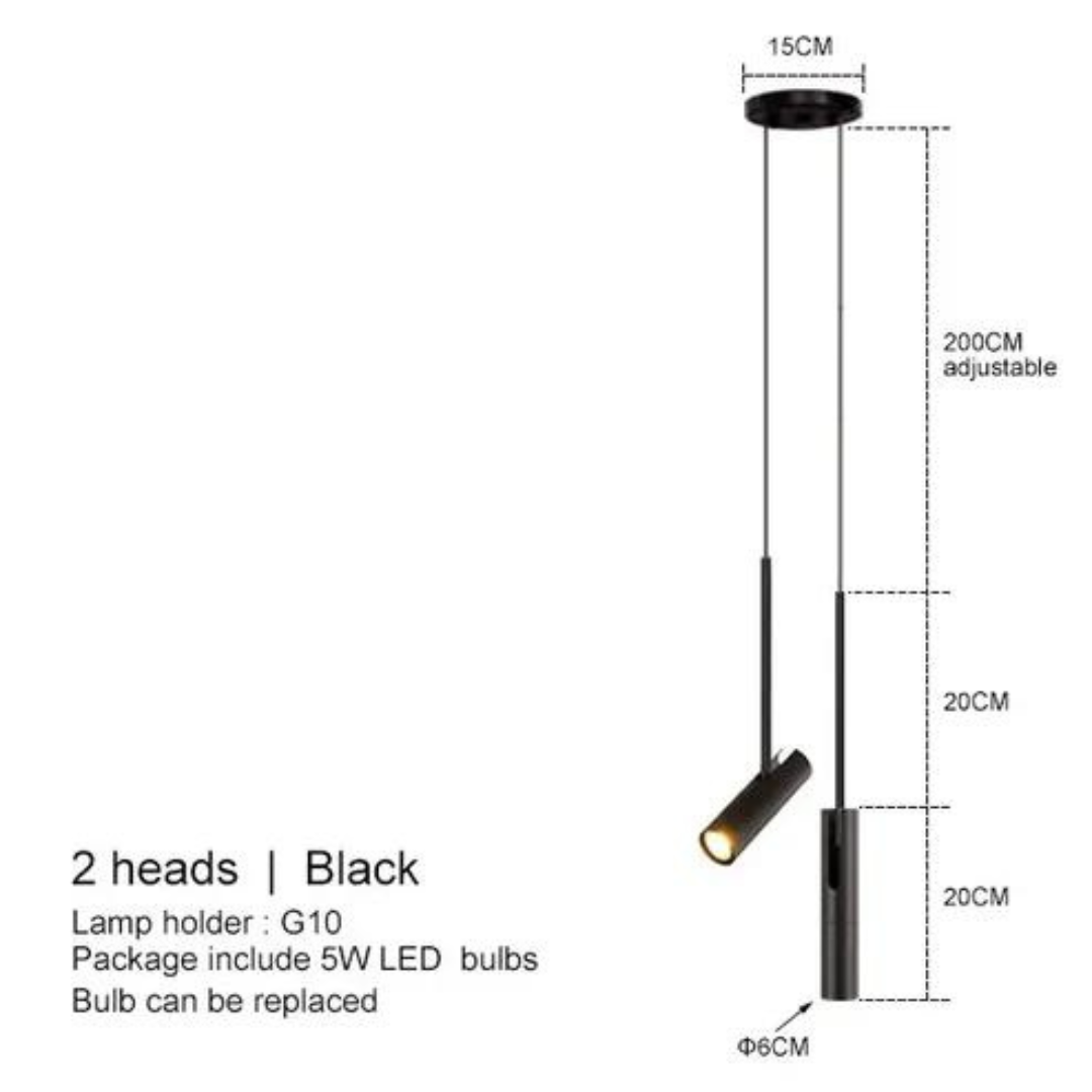 Stylish LED Hanging Lamp for Modern Bedrooms