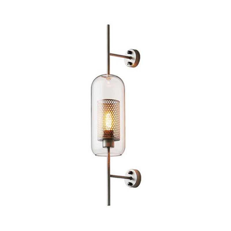 Simple Glass Modern Wall Light Fixture